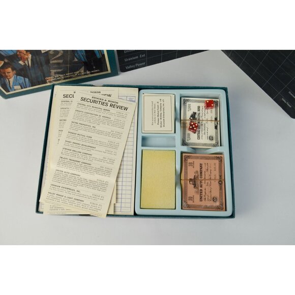 Vintage 1964 3M Stocks & Bonds Bookshelf Game Lightly Played - Picture 2 of 6